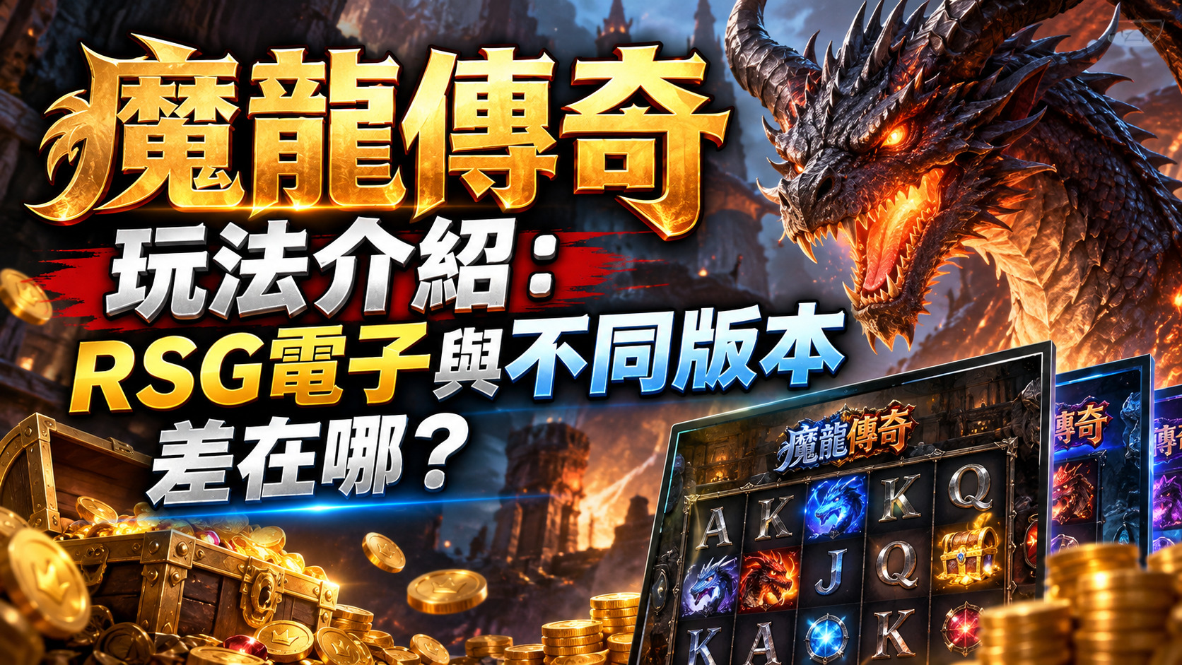 魔龍傳奇玩法介紹：RSG電子與不同版本差在哪？